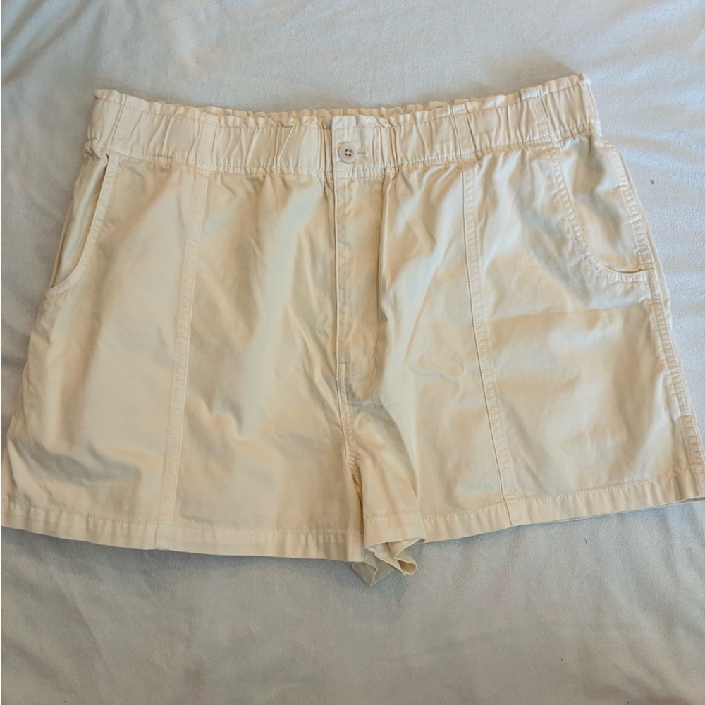 Madewell Cream Shorts